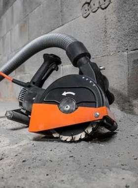 德国RHODIUS罗迪斯墙槽机RH403S石材切割机墙面管道开槽机铣槽机