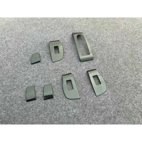 适用20款马自达3改装昂克赛拉右驾改装贴玻璃开关面板装饰贴