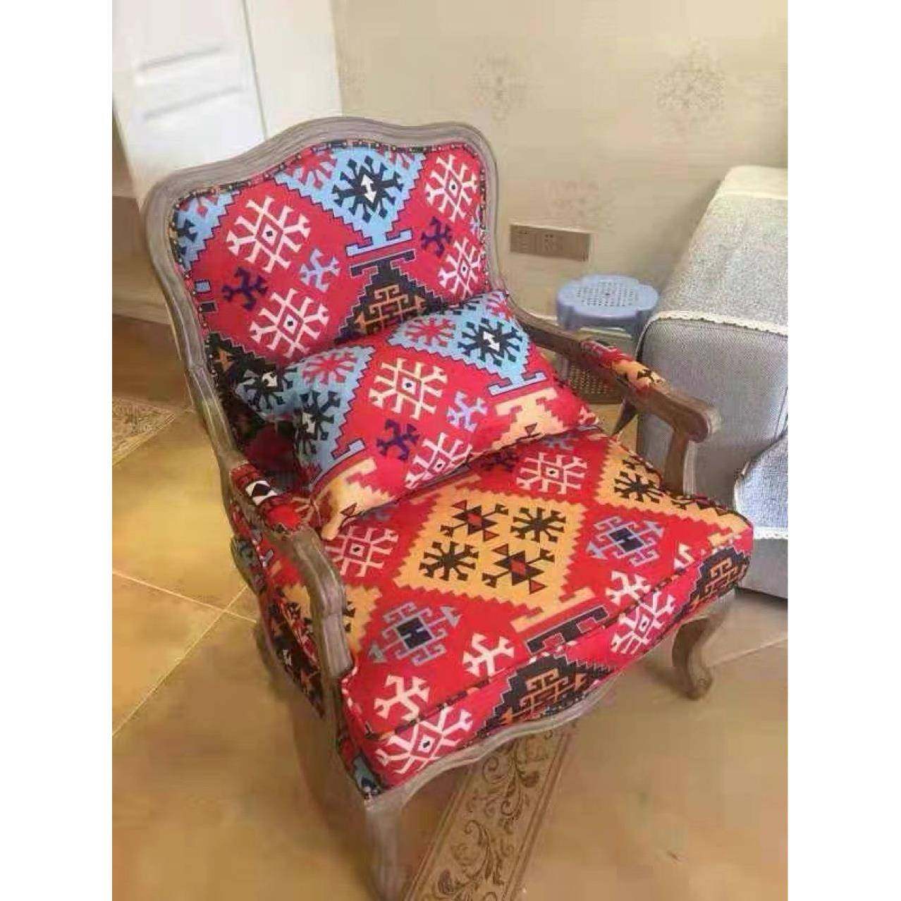 美式乡村风格单人沙发椅搁脚休闲客厅卧室懒人扶手椅布艺沙发,鲜花速递/花卉仿真/绿植园艺,割草机/草坪机,淘宝优惠券,粉丝福利购,淘宝优惠卷