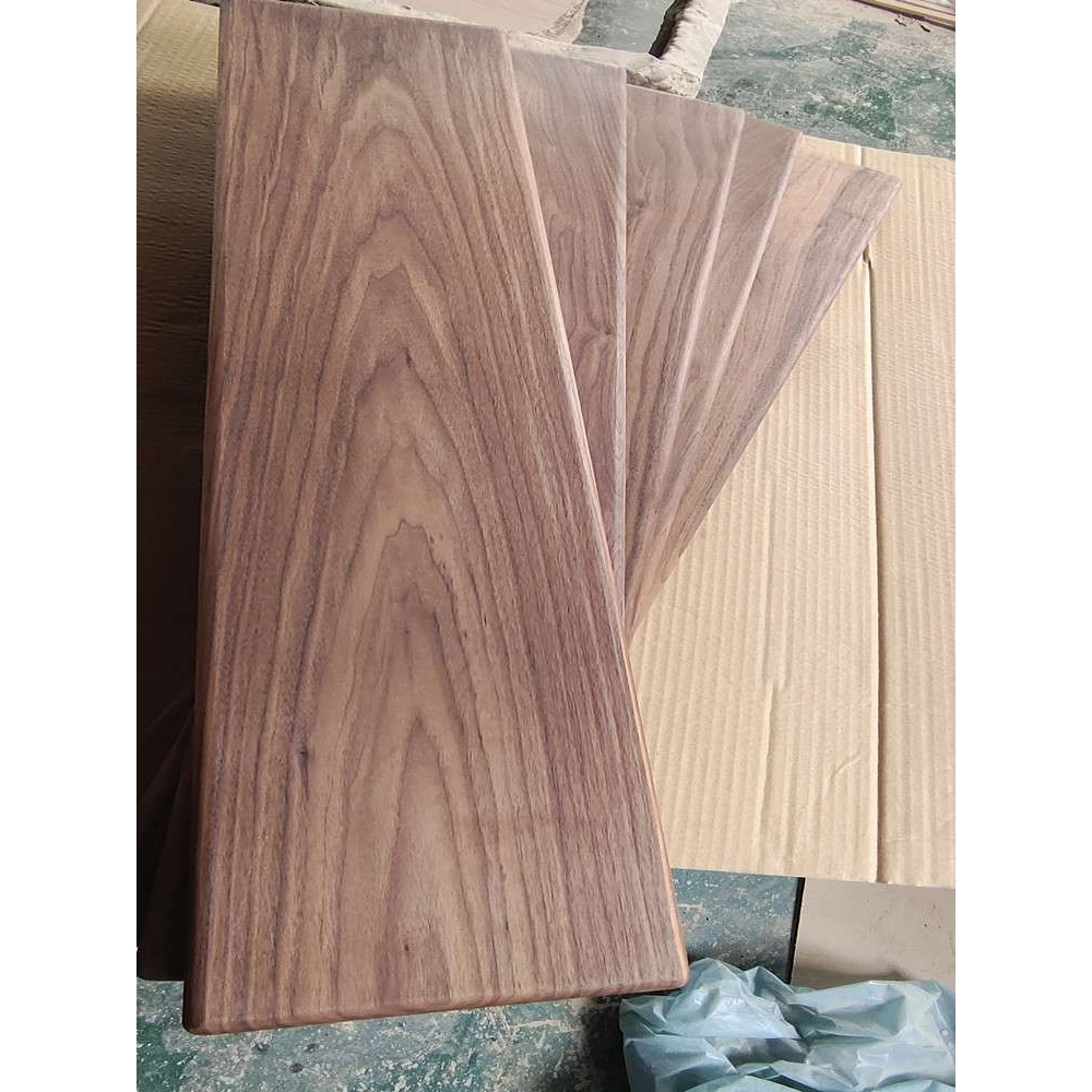 ?黑胡桃一字隔板实木  厨房装饰客厅衣柜电视墙置物架书架