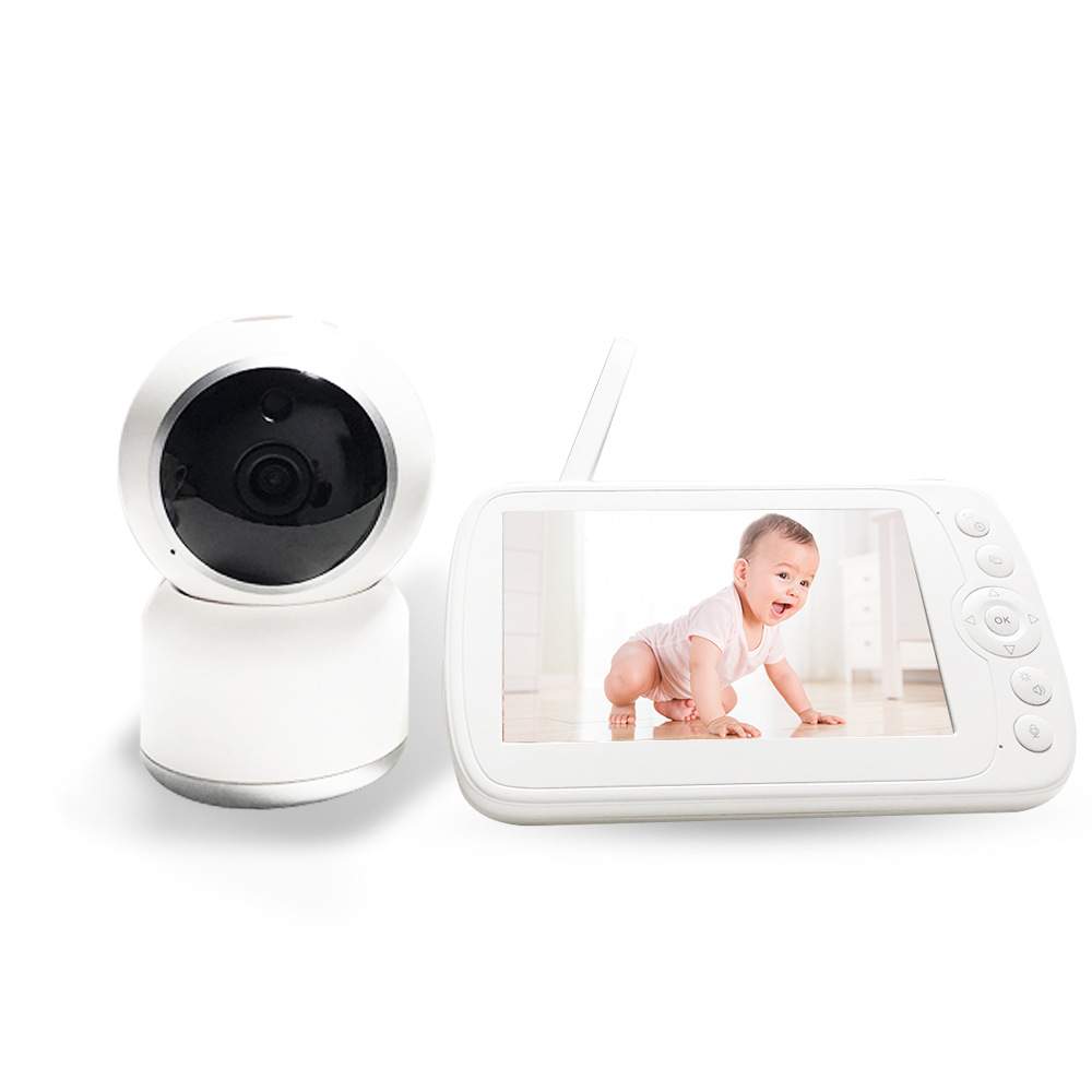 video baby monitor5寸1080P高清无线婴儿看护器远距离