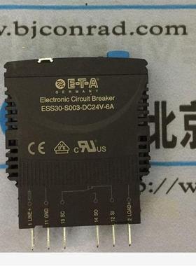 E-T-AESS20-003-DC24V-3A短路器ESS30-S003-DC24V-6A原装现货