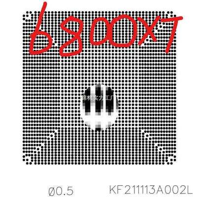 显卡用BGA钢网RX47066001060166530802080TI5700XT20603070