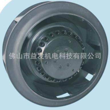 外转子后倾式AC离心风机175-60静音电机空气净化设备用风机