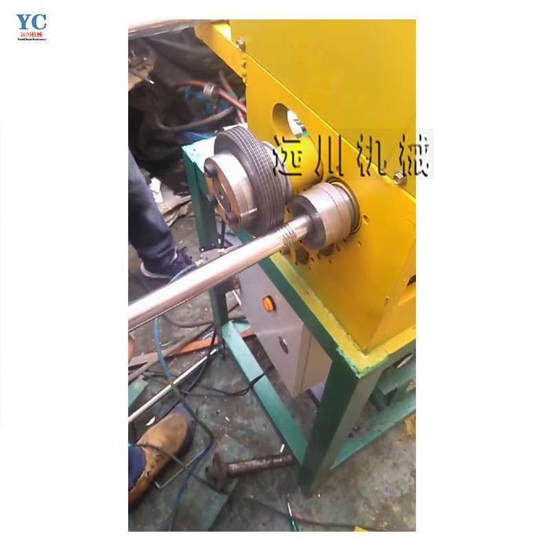 钢管车丝机 拖把杆滚丝机 一次成型可换模具 气动不锈钢管滚丝机