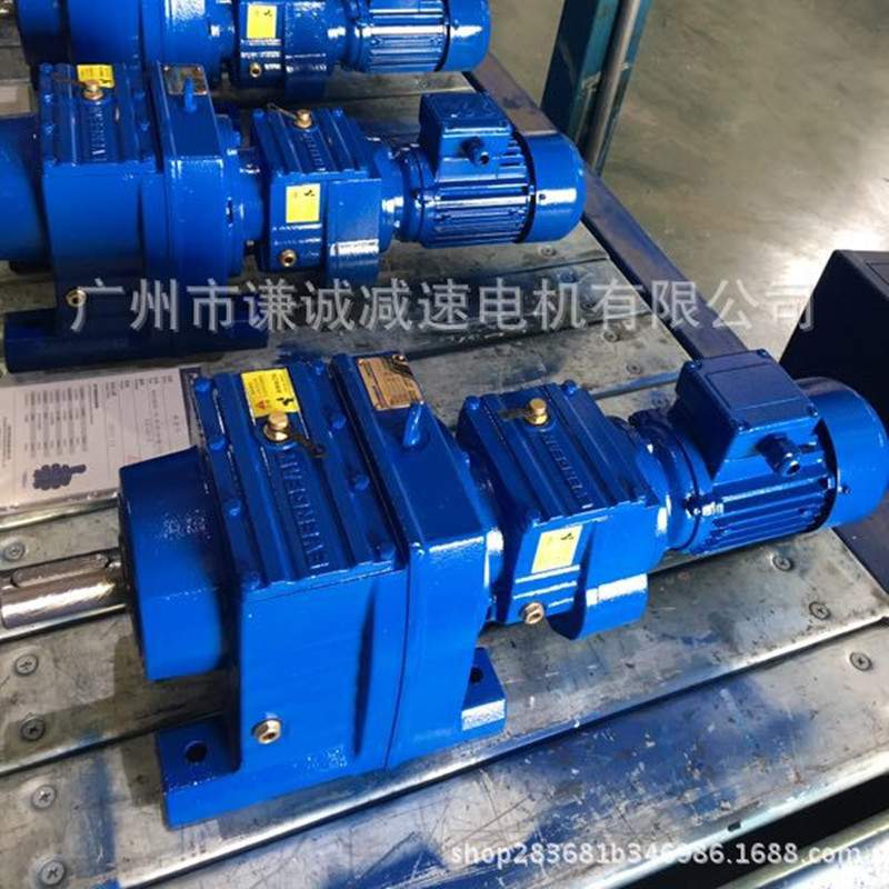 强茂/欧迈特硬齿面斜齿轮减速电机QR37/MTD37/ER37/ERF37减变速机