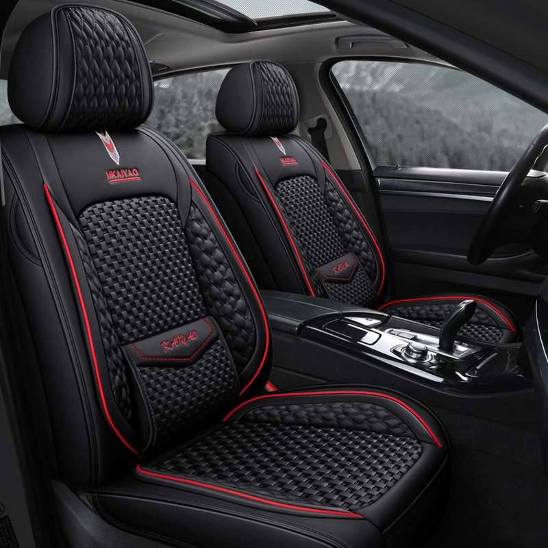 电商汽车座套全包围四季通用专用汽车座椅套卡通坐垫夏天凉垫