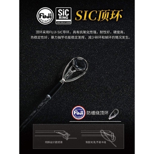 三本见闻色岸抛远投路亚竿2.7米3/3.2/3.6mh超远投海鲈巧嘴路亚竿