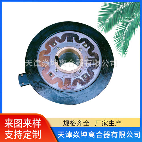 干式多片电磁离合器DLK1系列DLK1-10A-25A-40A-80A堆取料机用