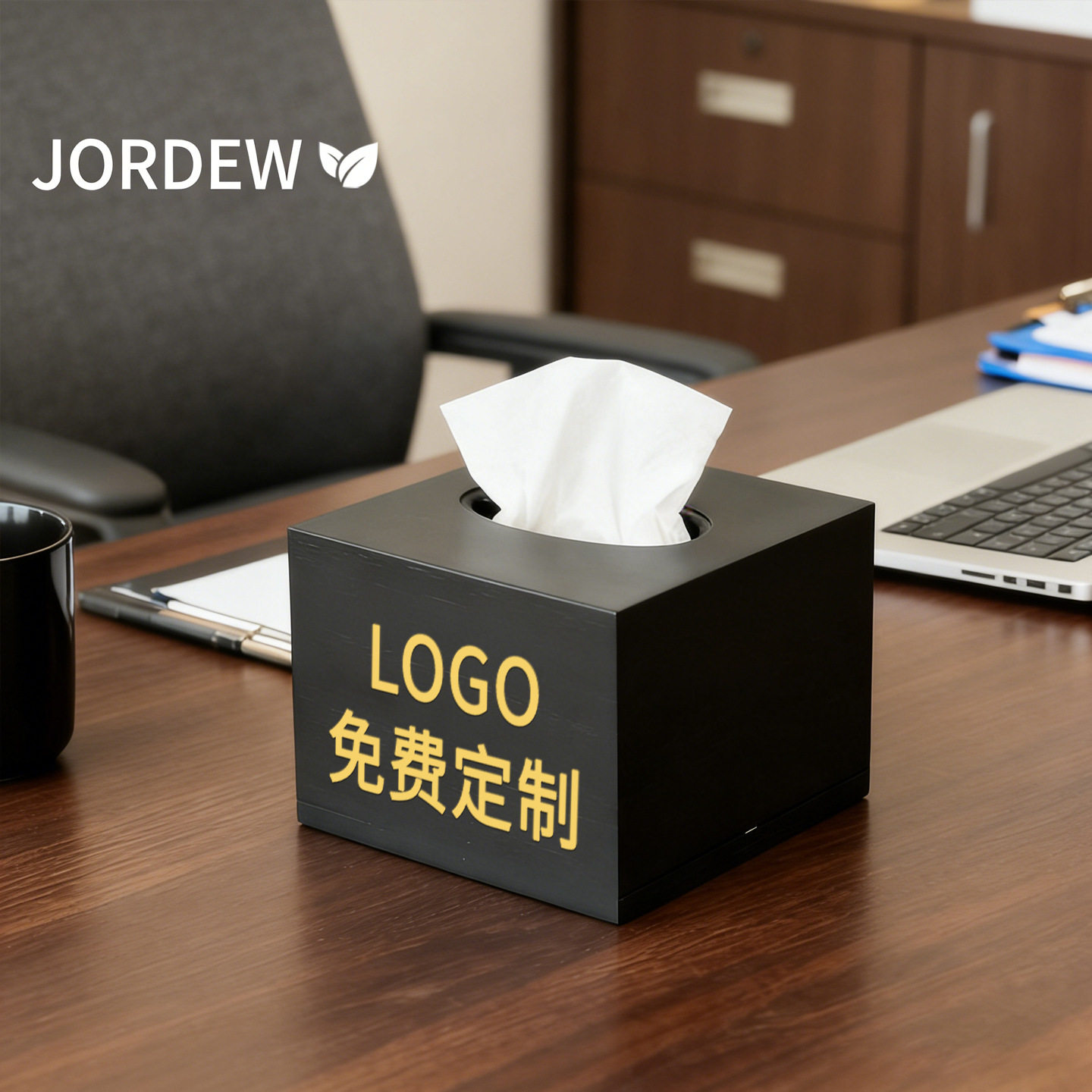 工厂橡木纸巾盒酒店民宿茶几桌面抽纸盒实木正方形收纳抽纸盒批发