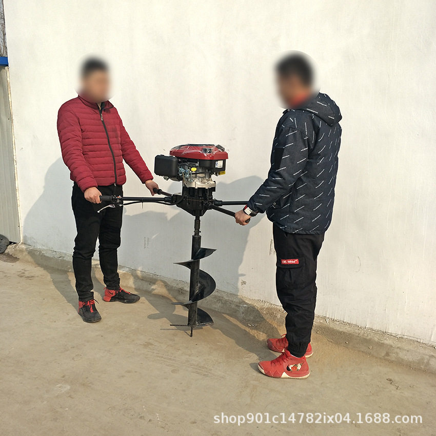 手提便携式小型挖坑机地钻果树种植施肥用打洞机电线杆挖洞机