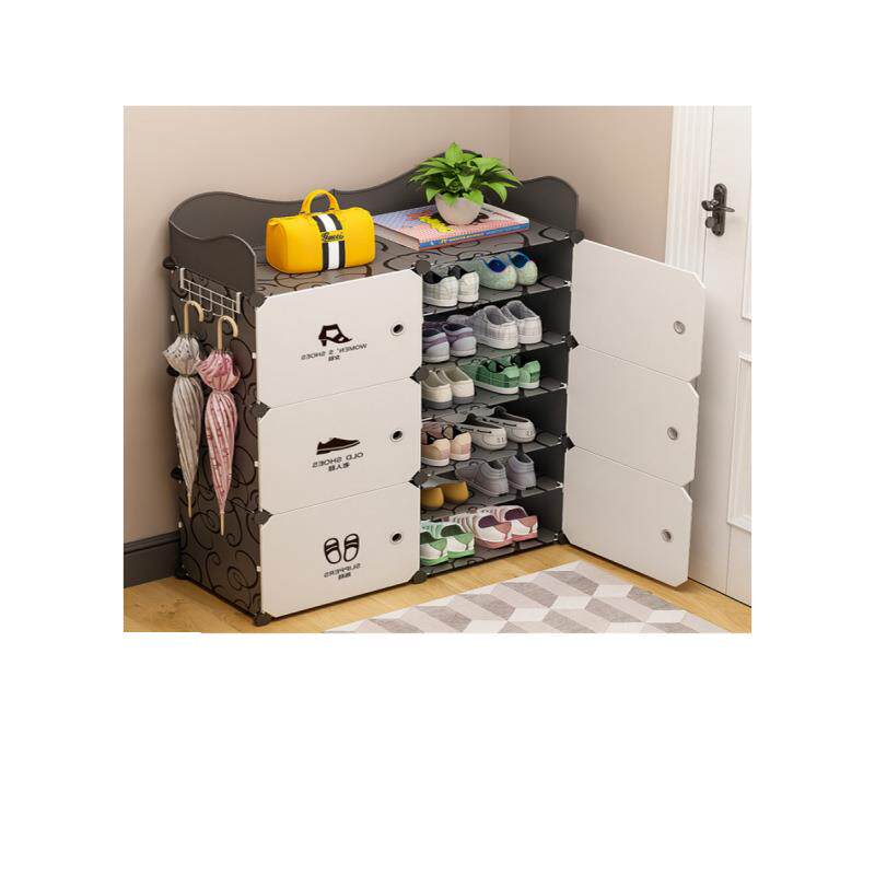 直销家用宿舍用简约塑料鞋柜收纳防尘防水简易鞋架