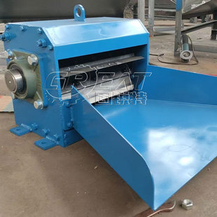 树枝切段机 灌木截断机 单辊小型木段机 室外作业杂木截断机