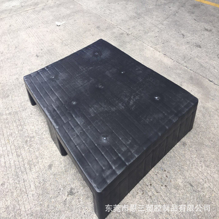 九脚平板塑料托盘仓库防潮平面栈板叉车卡板地台货架地仓地堆垫板