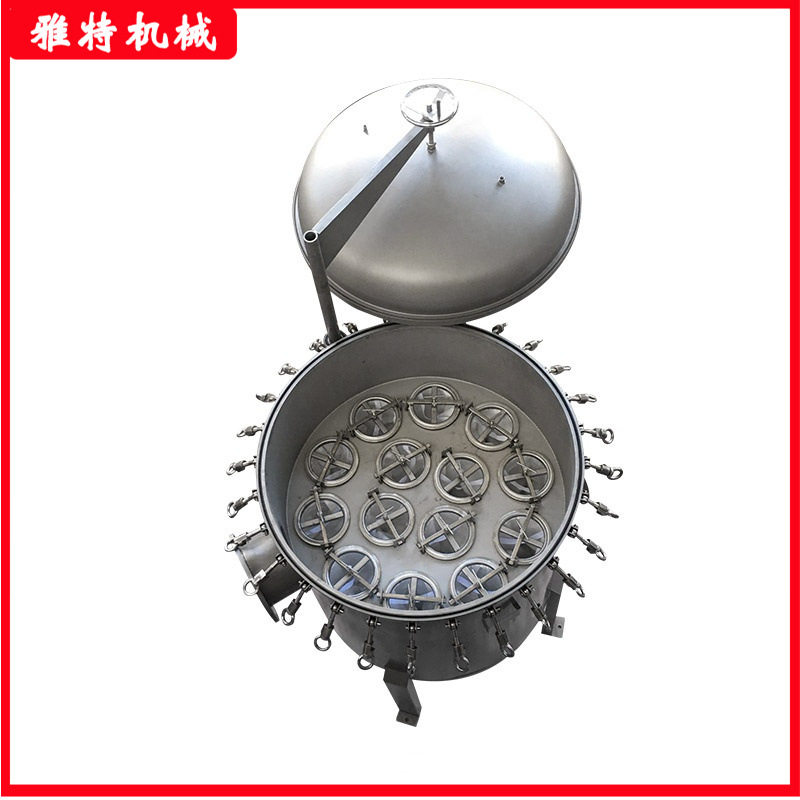 不锈钢前置袋式大流量精密过滤器
