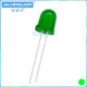 f8mm绿发绿f8绿发普绿黄绿二元 绿雾状8mm圆头led直插发散光指示灯