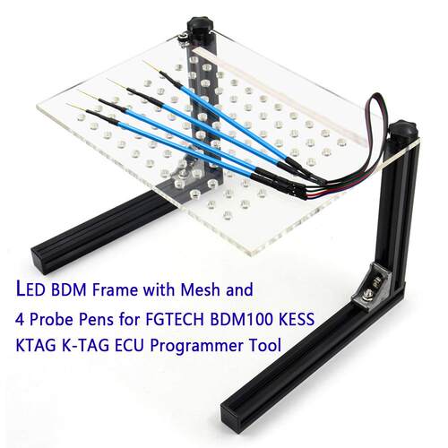 LEDBDMFrame编程辅助支架适用于FGTECHBDM100KESSKTAG