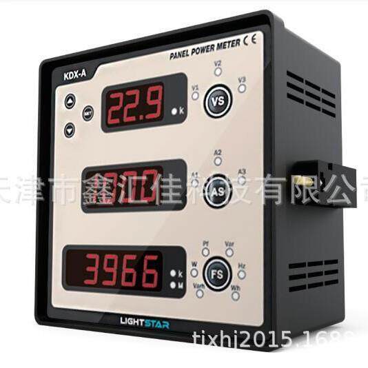 LIGHTSTARKDU系列数字功率表电能质量计三相交流电压表