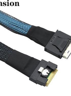 PCIEGEN4SlimSAS86548i转OCulink86118i服务器机内连接线