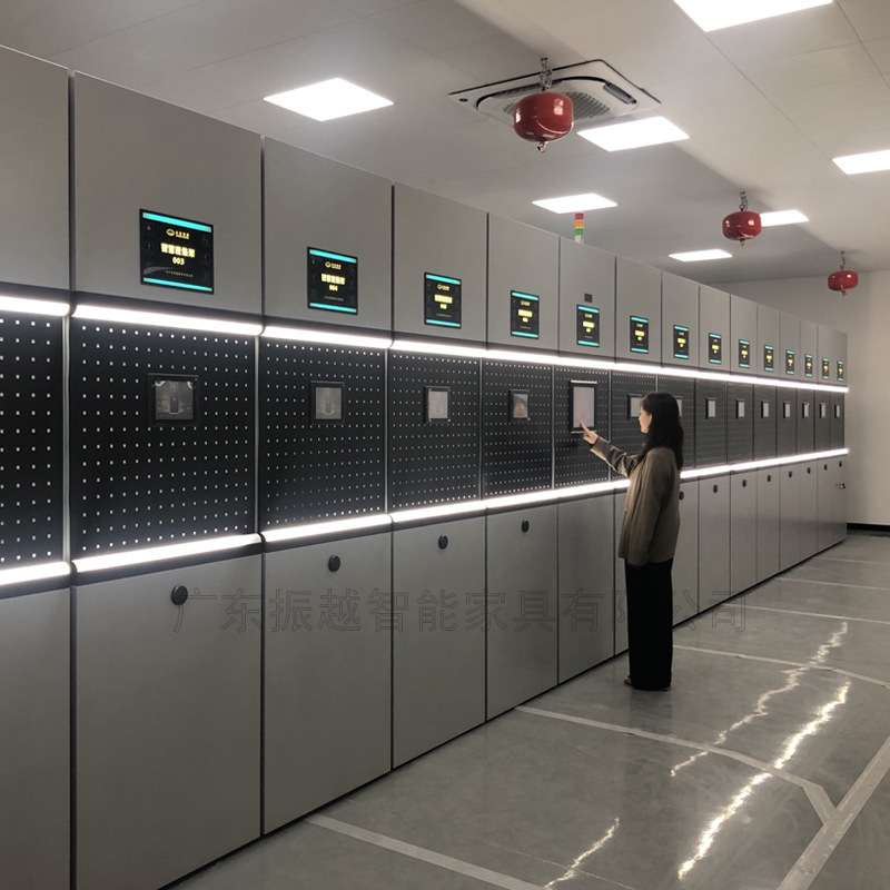 密集架档案柜移动手摇轨道留样柜留样室用钢制电动智能密集柜
