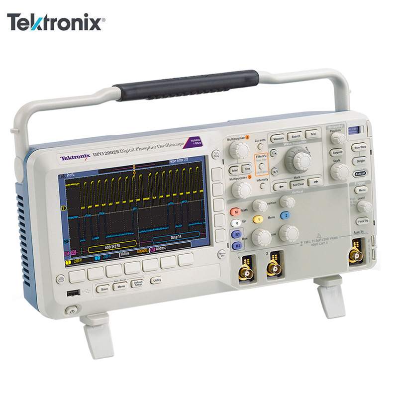 泰克TektronixDPO2012B数字示波器DPO2022B双通道200M大屏幕