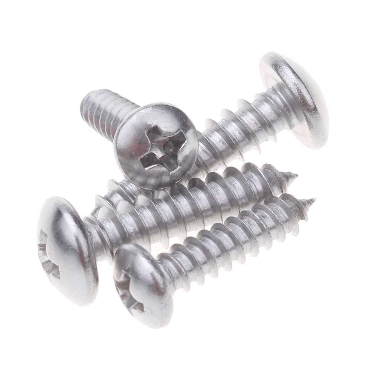 m3.5系列十字槽盘头自攻螺钉pa 十字元头钻木头自攻螺钉 漂亮元攻