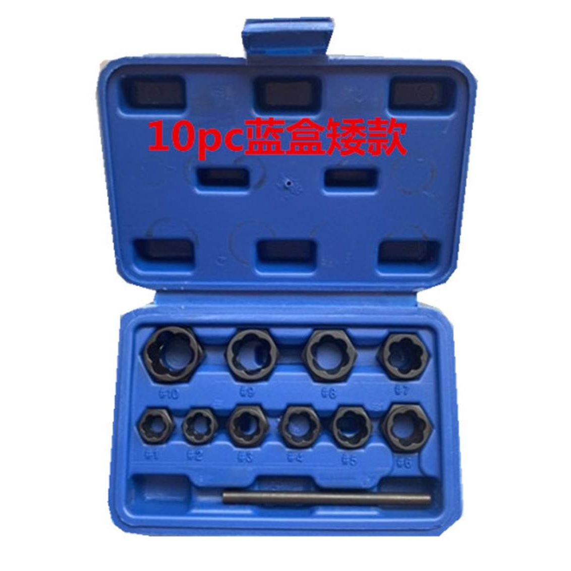 破损6件套螺母螺栓取出器17mm-31/32套筒款取出器机修铬钼钢