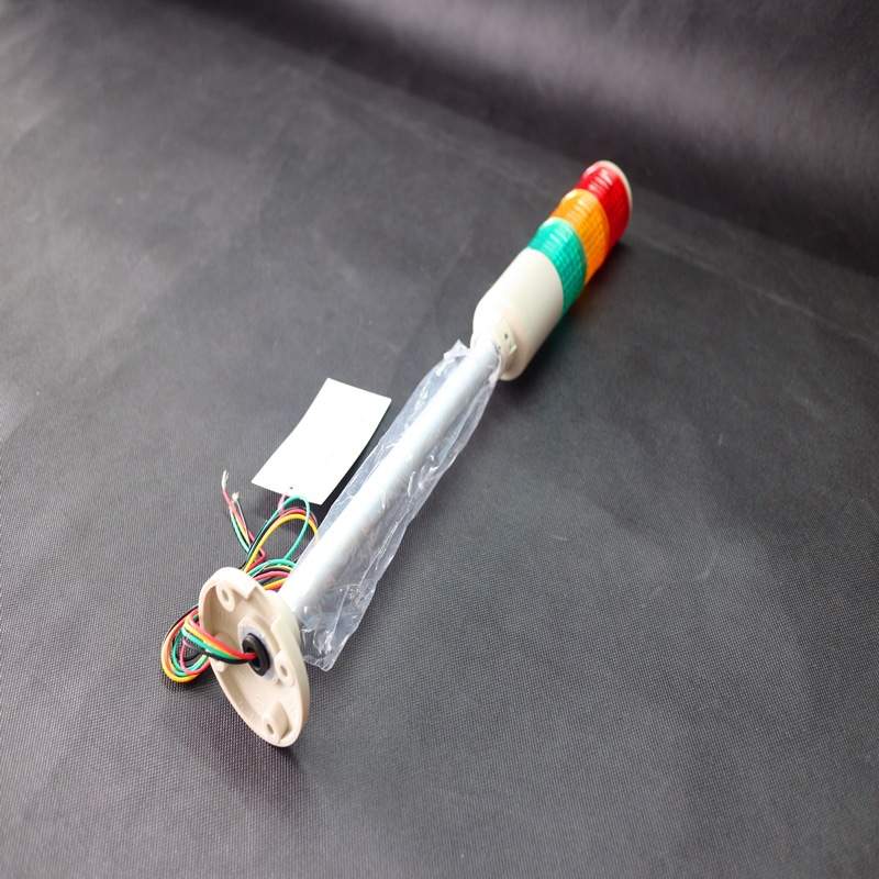 QLIGHT可莱特三色灯 45mm铝管固定型LED长亮闪亮蜂鸣器多层信号灯