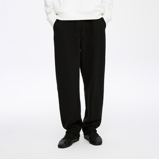 长裤 运动休闲裤 男女 秋冬保暖抓绒加厚垂感直筒收脚卫裤 Oneup美式