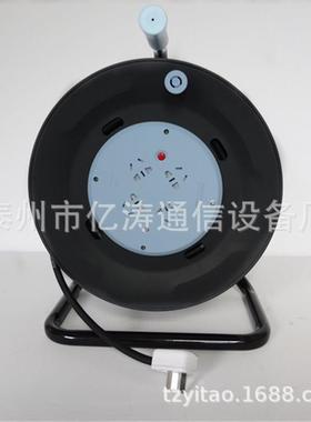 GN-804漏电保护移动拖线盘电缆盘绕线盘30米卷线盘