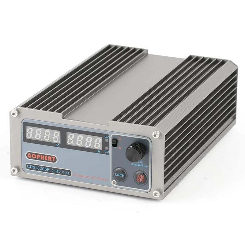 GOPHERT格辉直流稳压电源CPS-3205E可调开关电源32V5A小电源台