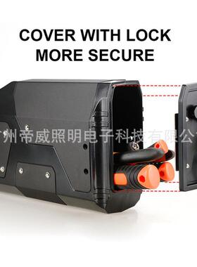 适用宝马R1200GSR1250GSADV04-19年改装边架内储物箱黑色