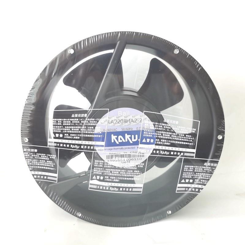 现货卡固KAKUKA2208HA2-222280220V五叶片全金属防水风扇风
