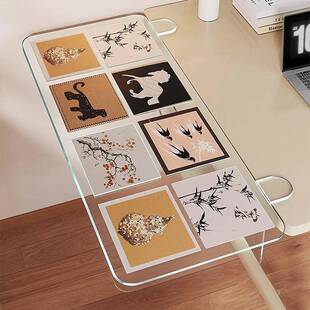 可折叠桌面延长板书桌加长延伸板加宽手托支架办公桌拓展置物板