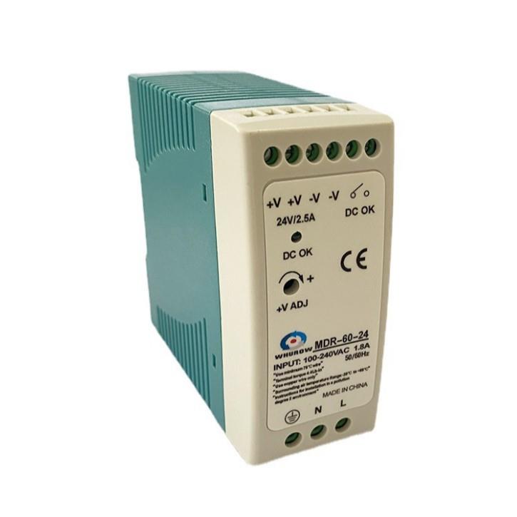 MDR-60-12直流稳压电源超薄导轨式60w12v5a24v2.5a开关电源