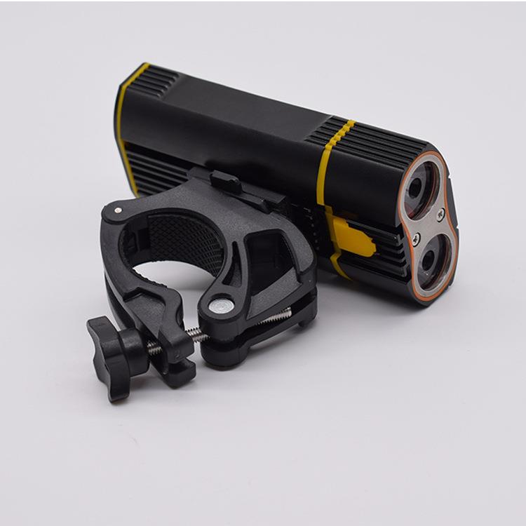 德规T6/L2自行车灯车前灯LED山地车单车前灯usb充电骑行照明灯