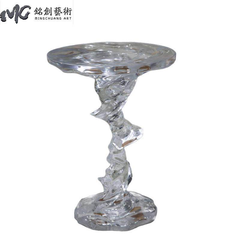 透明圆形茶几客厅家用大堂售楼处水晶异型树脂茶桌子设计师款边几,农机/农具/农膜,其它农用工具,淘宝优惠券,粉丝福利购,淘宝优惠卷