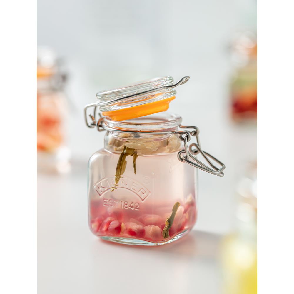 英国Kilner迷你酒瓶老树果酒小罐食品级无铅玻璃分包装密封罐