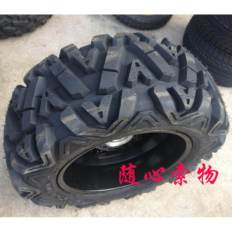 越野车庞巴迪沙滩车轮胎ATV轮胎26*9-14寸全地形A字花26X11-14