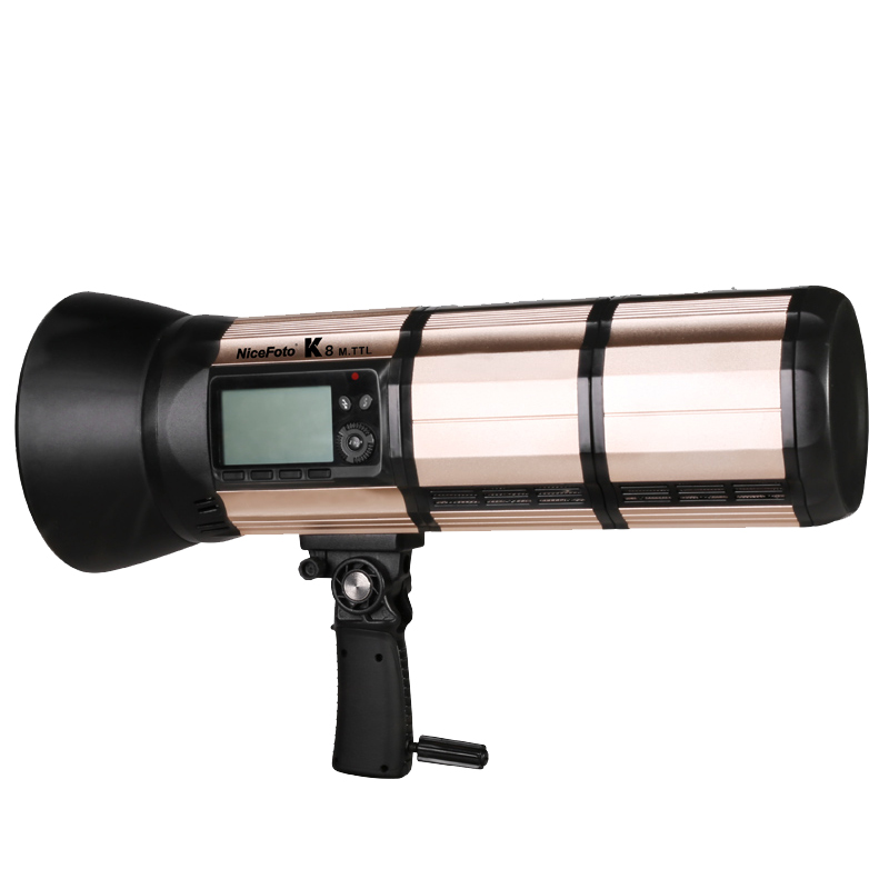 耐思K8无线外拍闪光灯 影楼人像外景摄影高速同步TTL远程智能遥控