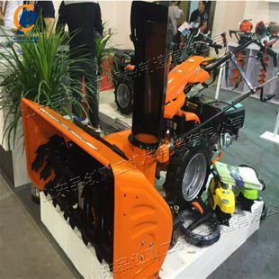 双胎抛雪机 工厂学校操场扬雪机 高速公路大棚 13马力汽油清雪机