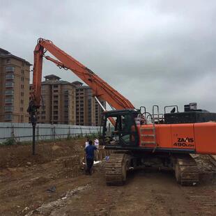 螺旋钻机合金钻头钻机设备履带长螺旋打桩机机器