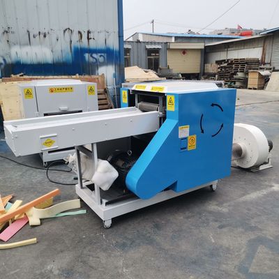 粉碎充装机组 海绵切片切粒机 纤维开松旧布切断设备