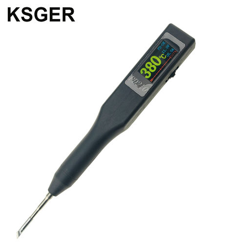 KSGER焊台便携C210烙铁维修DIY温度控制器TFT屏幕70W适于JBC