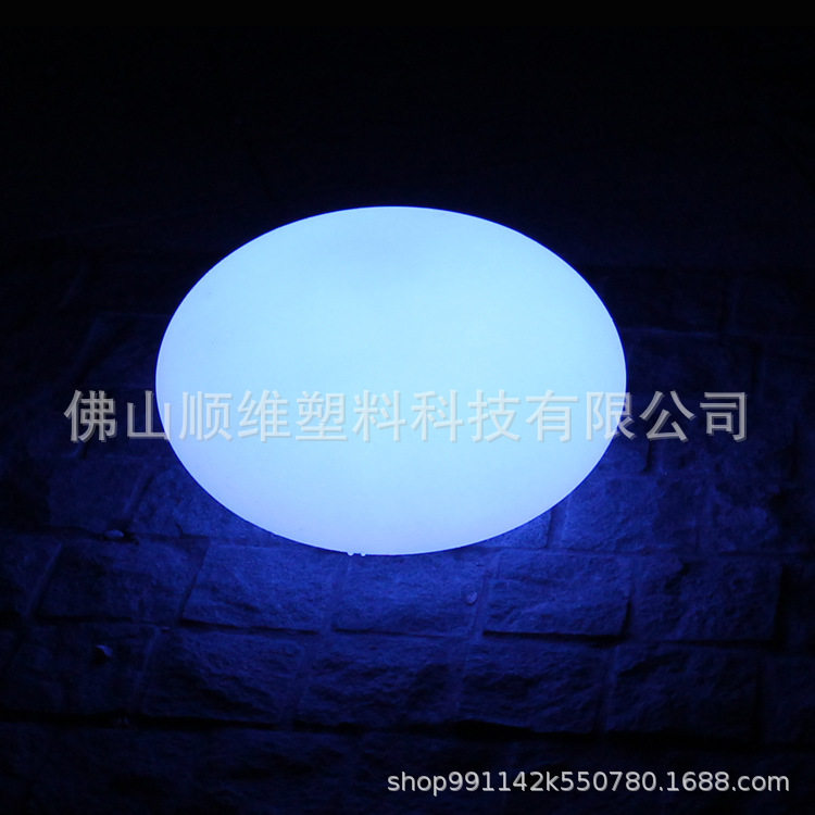 七彩变色遥控庭院party灯小夜灯充电水上浮球发光圆LED球形灯