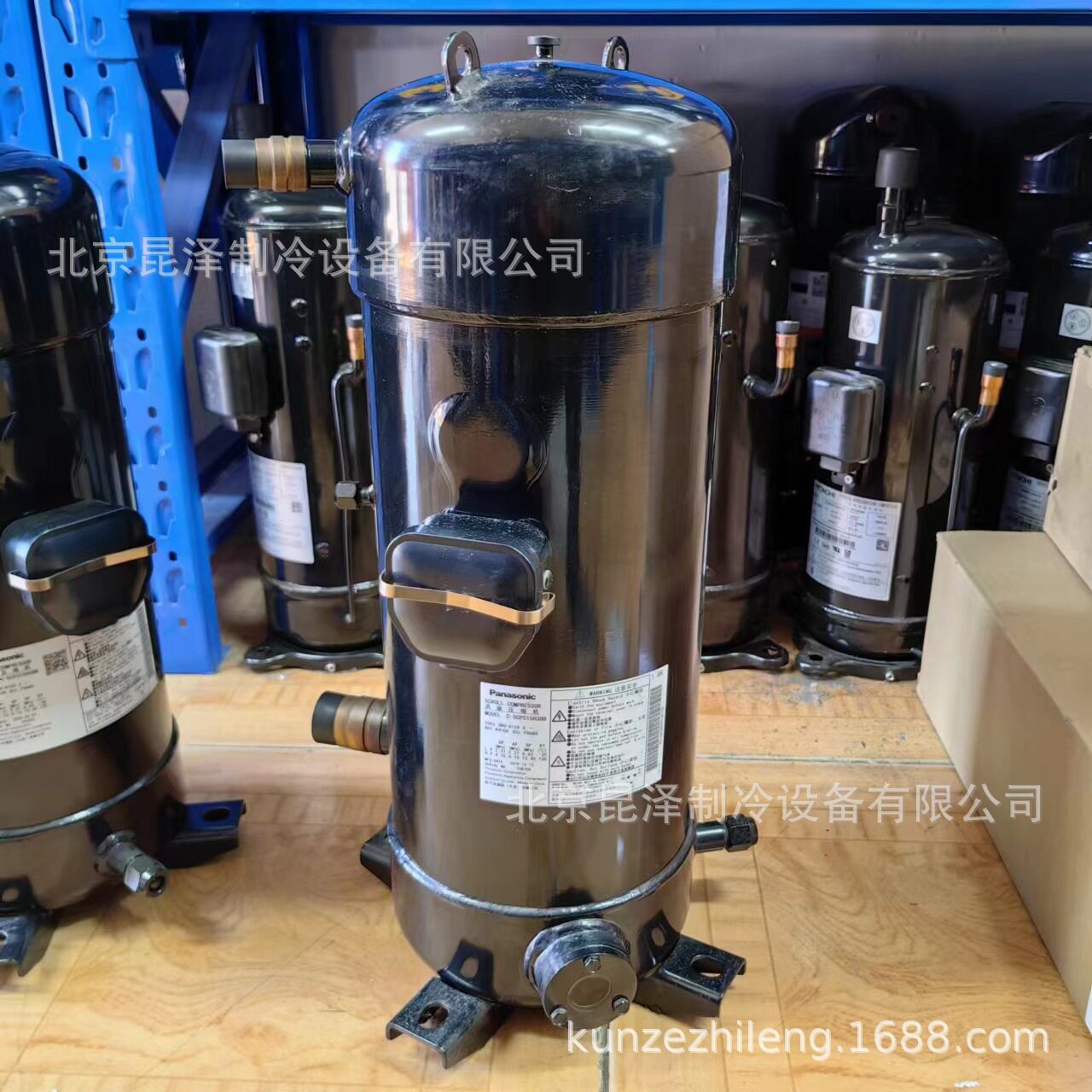 制冷压缩机 2CB056LAOM 2CB067LAOM空调制冷涡旋式空调压缩机