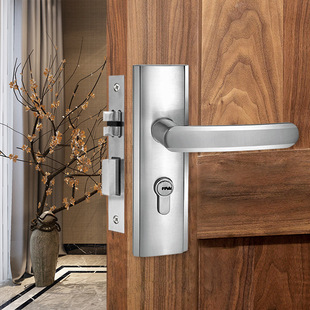 慧聪FB2005室内门机械门锁锌合金卧室门木门执手锁家用通用型锁具