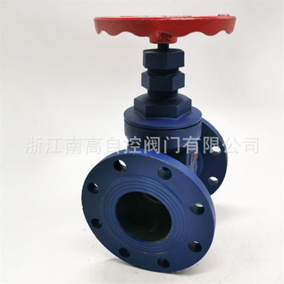 DN100法兰闸阀 Z45T-16Q球墨铸铁铜杆闸阀 水工业管道开关阀