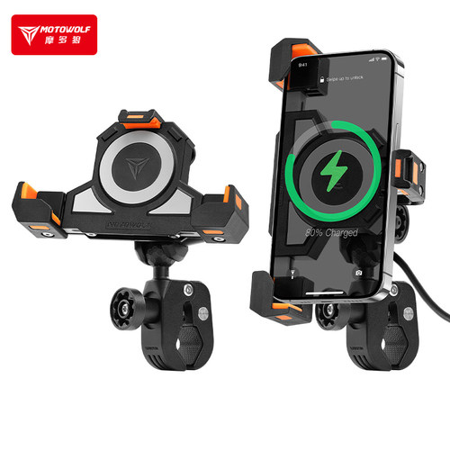 减震防抖手机支架摩托车电动骑行