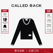 Archive 修身 系列 Back长袖 新款 Called T恤女2025冬季 打底上衣